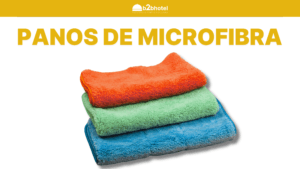 Limpeza eficiente com Panos de Microfibra