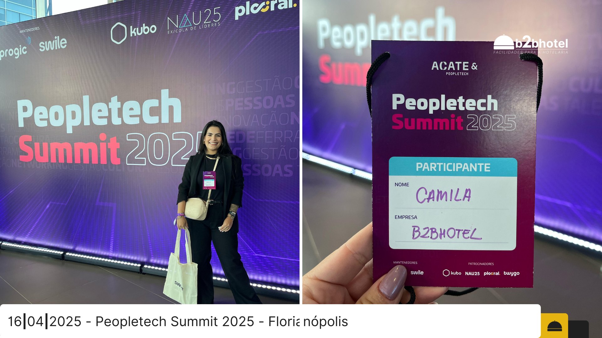 Leia mais sobre o artigo Participação da b2bhotel no Peopletech Summit 2025: inovação e pessoas no centro da gestão